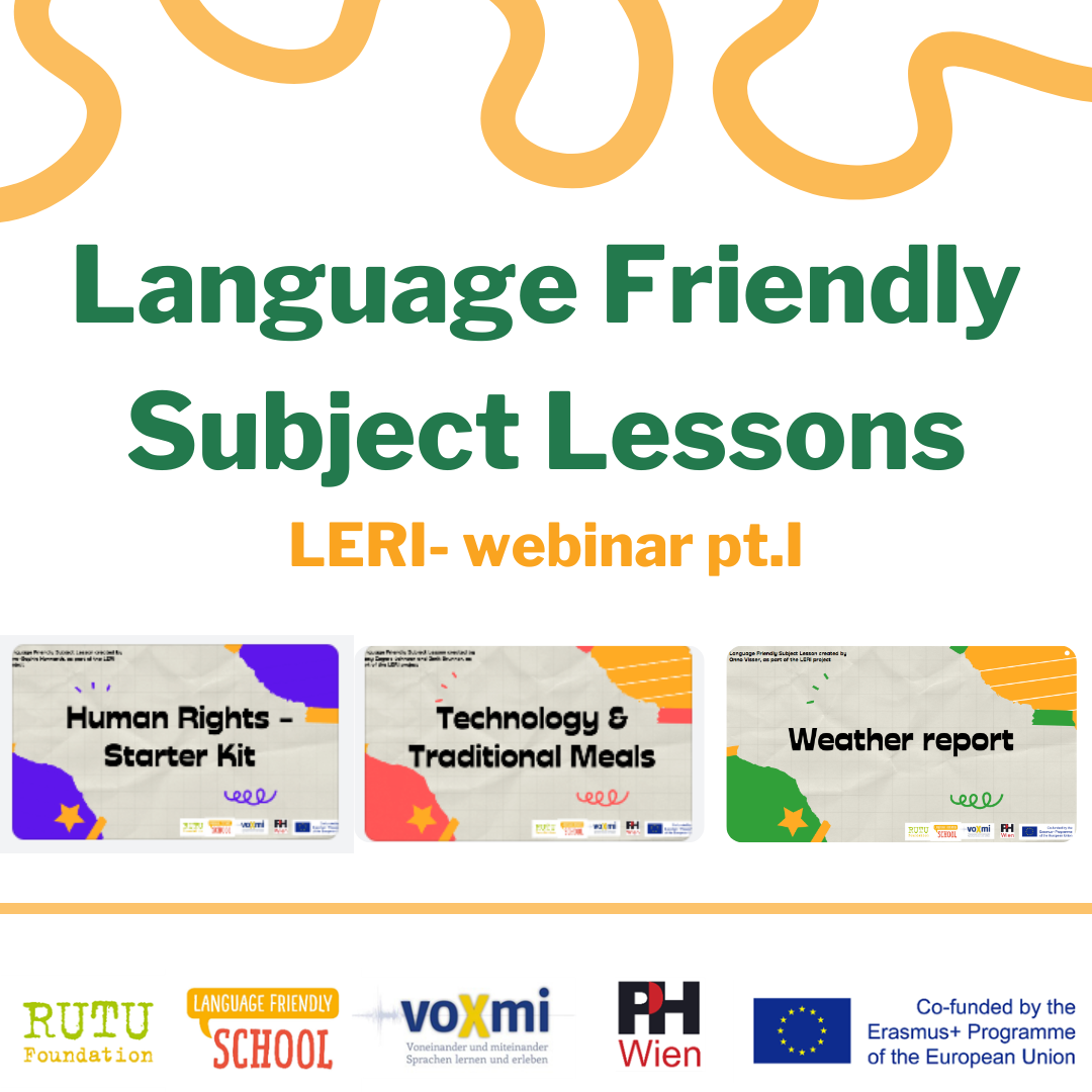 Featured image for “Language Friendly Lessons shared during our very first LERI Webinar a success!”